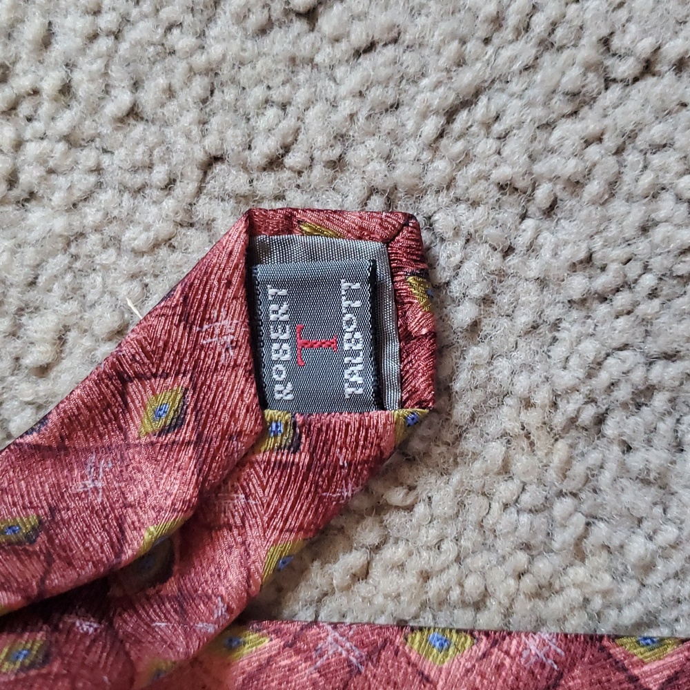 Robert Talbott Red Patterned Tie 57 Inch - Nordst… - image 5